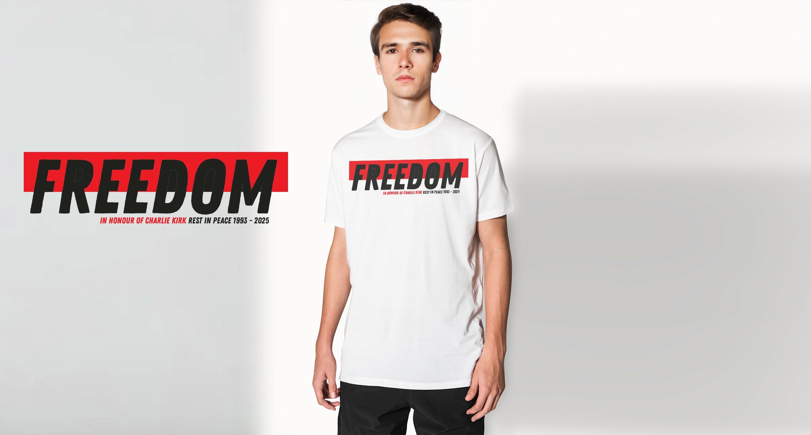 Charlie Kirk T-shirts