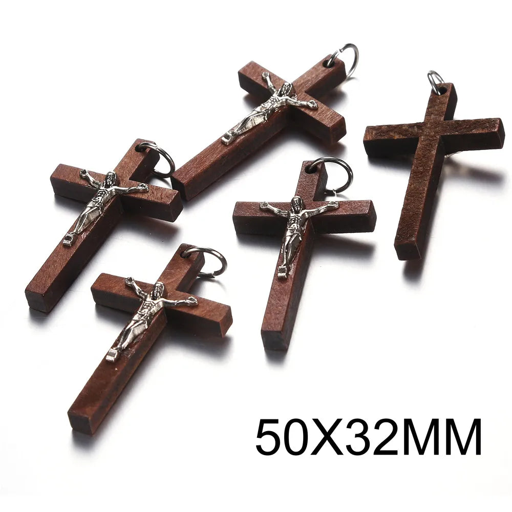 Vintage Christ Cross Pendant