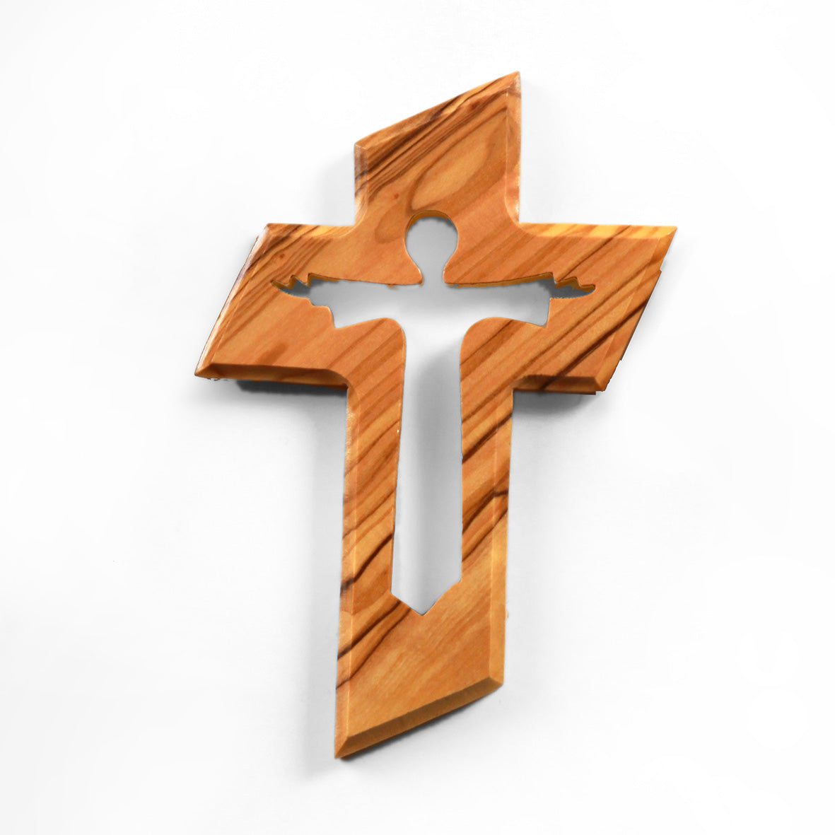 Hand-carved Olive Wood Wall Cross