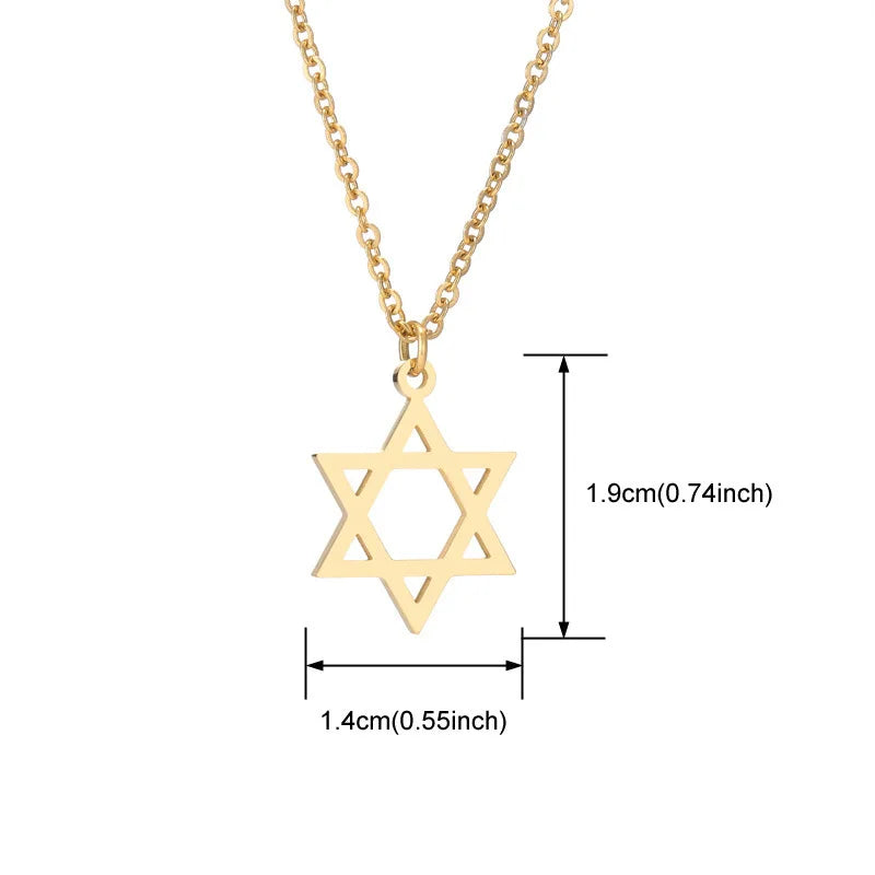 Star of David Pendant Necklace