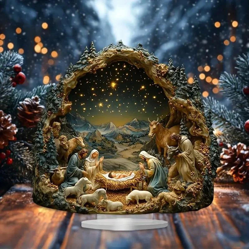 Nativity Scene Ornament