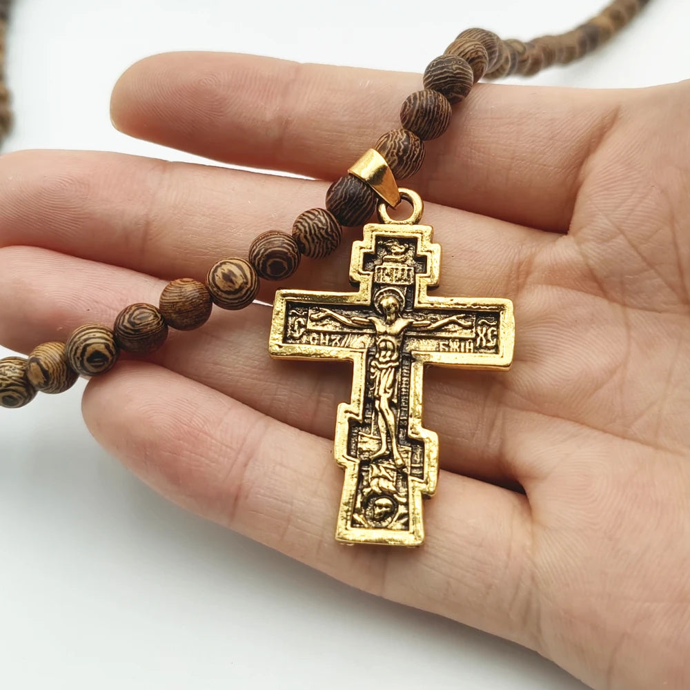 Jesus Cross Pendant Necklaces Movie John Wick