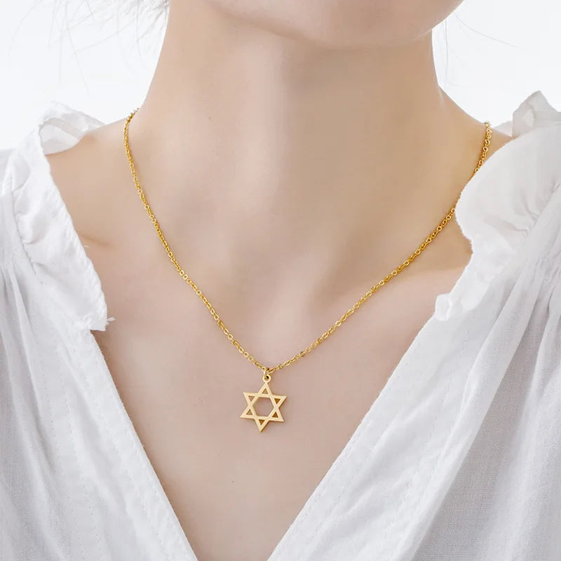 Star of David Pendant Necklace