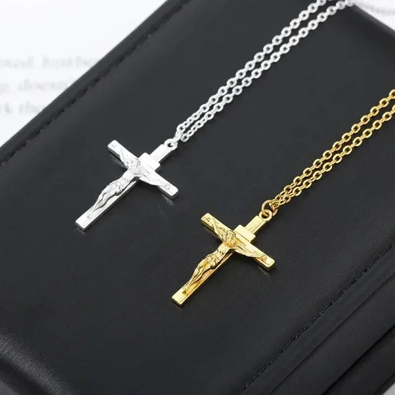 Cross Necklace 18K Gold Plated
