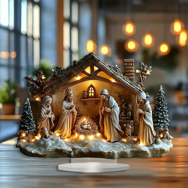 Nativity Scene Ornament