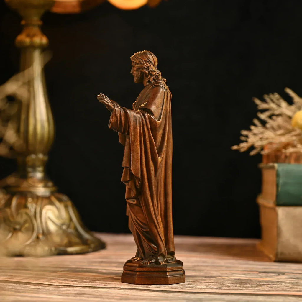 Wood Jesus Sacred Statue