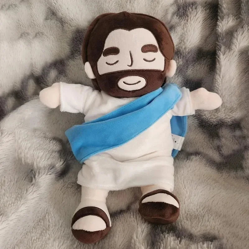 Breathing Jesus Plush Toy
