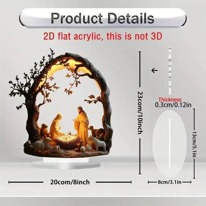 Nativity Scene Ornament