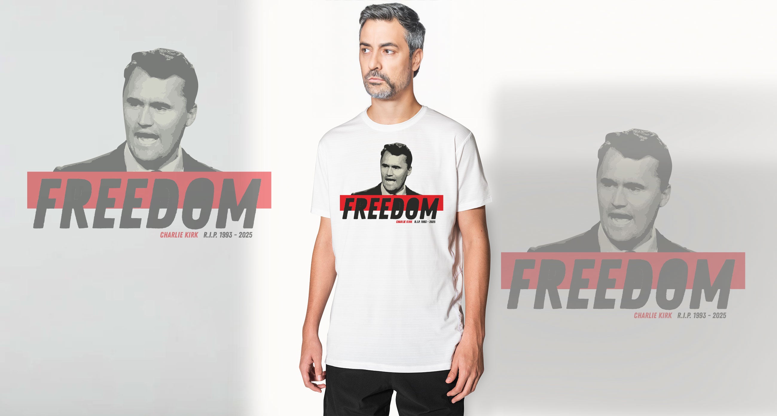 Charlie Kirk Freedom T-shirt