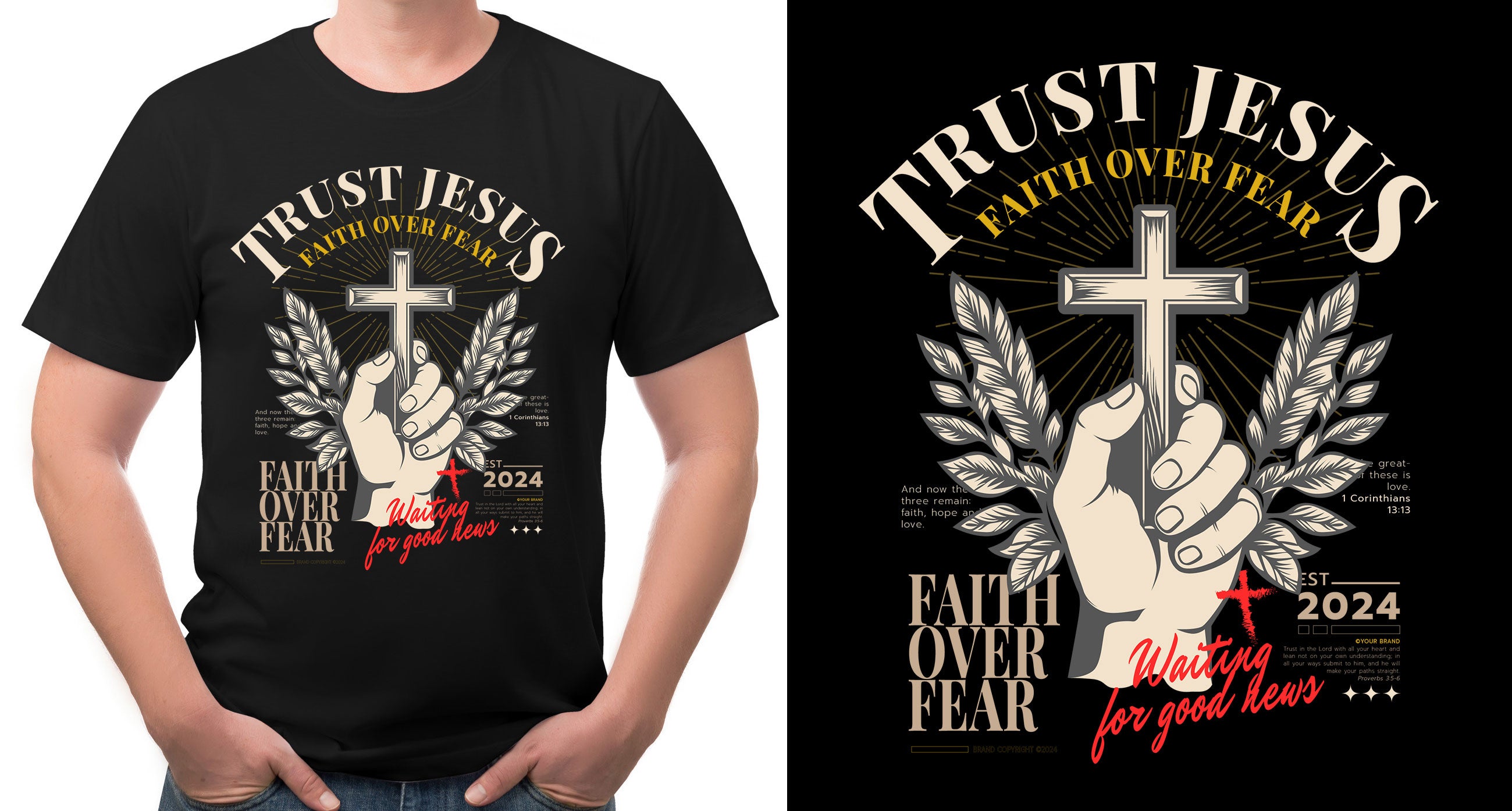 The Faith Over Fear T-shirt